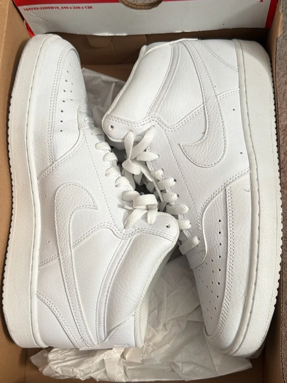 Nike all white
